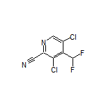 3,5-Dichloro-4-(difluoromethyl)pyridine-2-carbonitrile