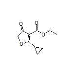 Ethyl 2-Cyclopropyl-4-oxo-4,5-dihydrofuran-3-carboxylate