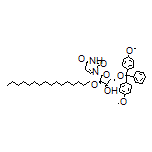1-[(2R,3R,4R,5R)-5-[[Bis(4-Methoxyphenyl)(phenyl)methoxy]methyl]-3-(hexadecyloxy)-4-hydroxytetrahydrofuran-2-yl]pyrimidine-2,4(1H,3H)-dione