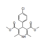 Dimethyl 4-(4-Chlorophenyl)-2,6-dimethyl-1,4-dihydropyridine-3,5-dicarboxylate