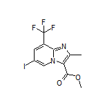 Methyl 6-Iodo-2-methyl-8-(trifluoromethyl)imidazo[1,2-a]pyridine-3-carboxylate