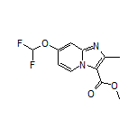 Methyl 7-(Difluoromethoxy)-2-methylimidazo[1,2-a]pyridine-3-carboxylate