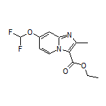 Ethyl 7-(Difluoromethoxy)-2-methylimidazo[1,2-a]pyridine-3-carboxylate