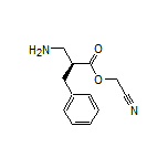 Cyanomethyl (S)-3-Amino-2-benzylpropanoate