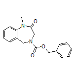 4-Cbz-1-methyl-1,3,4,5-tetrahydro-2H-benzo[e][1,4]diazepin-2-one