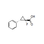 (1S,2S)-1-Fluoro-2-phenylcyclopropanecarboxylic Acid