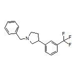 1-Benzyl-3-[3-(trifluoromethyl)phenyl]pyrrolidine