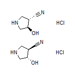 trans-4-Hydroxypyrrolidine-3-carbonitrile Hydrochloride