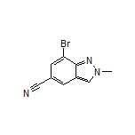 7-Bromo-2-methyl-2H-indazole-5-carbonitrile