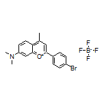 2-(4-Bromophenyl)-7-(dimethylamino)-4-methylchromenylium Tetrafluoroborate