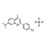 2-(4-Chlorophenyl)-7-(dimethylamino)-4-methylchromenylium Tetrafluoroborate