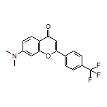 7-(Dimethylamino)-2-[4-(trifluoromethyl)phenyl]-4H-chromen-4-one