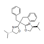 (4S,4’S)-2,2’-(1,3-Diphenylpropane-2,2-diyl)bis(4-isopropyl-4,5-dihydrooxazole)