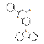 7-(9H-Carbazol-9-yl)-2-phenyl-4H-chromen-4-one