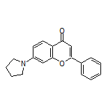 2-Phenyl-7-(pyrrolidin-1-yl)-4H-chromen-4-one