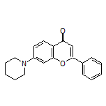 2-Phenyl-7-(piperidin-1-yl)-4H-chromen-4-one