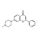 7-(4-Methylpiperazin-1-yl)-2-phenyl-4H-chromen-4-one