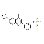 6-(Azetidin-1-yl)-4-methyl-2-phenylchromenylium Tetrafluoroborate