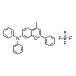 7-(Diphenylamino)-4-methyl-2-phenylchromenylium Tetrafluoroborate