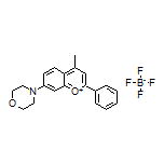 4-Methyl-7-morpholino-2-phenylchromenylium Tetrafluoroborate