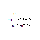 2-Bromo-6,7-dihydro-5H-cyclopenta[b]pyridine-3-carboxylic Acid