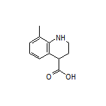 8-Methyl-1,2,3,4-tetrahydroquinoline-4-carboxylic Acid