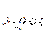 N-Methyl-4-nitro-2-[4-[4-(trifluoromethyl)phenyl]-1H-imidazol-1-yl]aniline