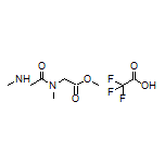 Methyl N-Methyl-N-(methylglycyl)glycinate Trifluoroacetate