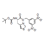 3,5-Dinitrobenzyl (S)-2-(Boc-amino)-3-(thiazol-4-yl)propanoate