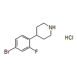 4-(4-Bromo-2-fluorophenyl)piperidine Hydrochloride