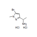 1-(5-Bromo-1-methyl-3-pyrazolyl)ethanamine Dihydrochloride