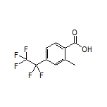 2-Methyl-4-(perfluoroethyl)benzoic Acid