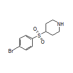 4-[(4-Bromophenyl)sulfonyl]piperidine