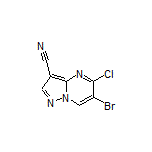 6-Bromo-5-chloropyrazolo[1,5-a]pyrimidine-3-carbonitrile