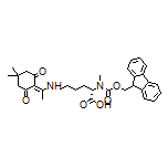 (S)-2-[Fmoc-(methyl)amino]-6-[[1-(4,4-dimethyl-2,6-dioxocyclohexylidene)ethyl]amino]hexanoic Acid