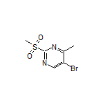 5-Bromo-4-methyl-2-(methylsulfonyl)pyrimidine