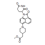 Methyl 2-[1-[1-(2,6-Dioxo-3-piperidyl)-2-oxo-1,2-dihydrobenzo[cd]indol-6-yl]-4-piperidyl]acetate