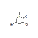 5-Bromo-3-chloro-1-methylpyridin-2(1H)-one