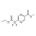 Methyl 5-(2-Ethoxy-1,1-difluoro-2-oxoethyl)pyrazine-2-carboxylate