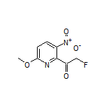 2-Fluoro-1-(6-methoxy-3-nitropyridin-2-yl)ethan-1-one