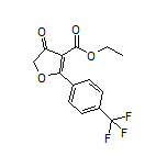 Ethyl 4-Oxo-2-[4-(trifluoromethyl)phenyl]-4,5-dihydrofuran-3-carboxylate