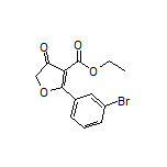 Ethyl 2-(3-Bromophenyl)-4-oxo-4,5-dihydrofuran-3-carboxylate