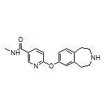 N-Methyl-6-[(2,3,4,5-tetrahydro-1H-benzo[d]azepin-7-yl)oxy]nicotinamide