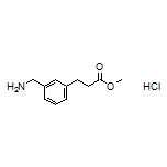 Methyl 3-[3-(Aminomethyl)phenyl]propanoate Hydrochloride