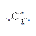 (S)-1-(2-Bromo-5-methoxyphenyl)-2-chloroethanol