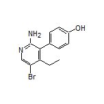 4-(2-Amino-5-bromo-4-ethyl-3-pyridyl)phenol