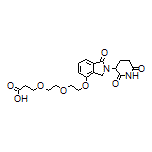 3-[2-[2-[[2-(2,6-Dioxo-3-piperidyl)-1-oxo-4-isoindolinyl]oxy]ethoxy]ethoxy]propanoic Acid