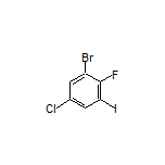 1-Bromo-5-chloro-2-fluoro-3-iodobenzene