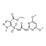 Ethyl 5-[N-[(4,6-Dimethoxy-2-pyrimidinyl)carbamoyl]sulfamoyl]-1-methyl-1H-pyrazole-4-carboxylate