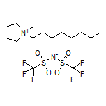 1-Methyl-1-octylpyrrolidin-1-ium Bis[(trifluoromethyl)sulfonyl]amide